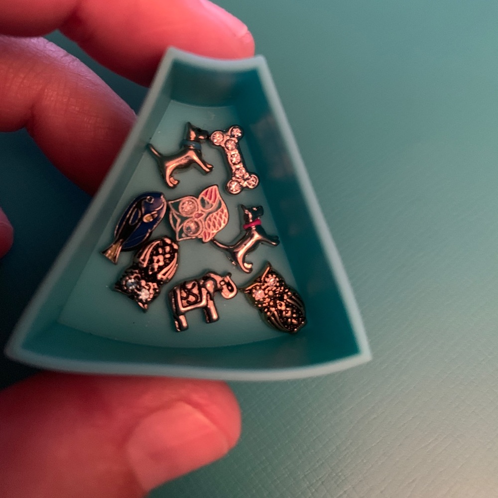 Lot of 8 Retired Origami Owl Charms